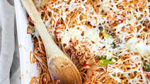 Healthy Ground Turkey Pasta Bake Healthy Ground Turkey Pasta Bake
