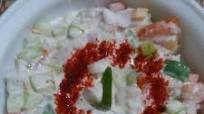 Kachumber raita Kachumber raita