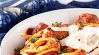 Instant Pot Spaghetti and Frozen Meatballs Instant Pot Spaghetti and Frozen Meatballs