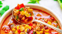 Easy 30-Minute Beef Taco Chili Easy 30-Minute Beef Taco Chili