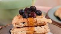 Fluffy Vegan Waffles Fluffy Vegan Waffles