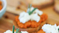Smoky Carrot Crostini Smoky Carrot Crostini