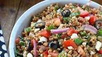 Greek Einkorn (Wheat Berry) Salad Greek Einkorn (Wheat Berry) Salad
