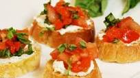 Triple Cheese Bruschetta Triple Cheese Bruschetta