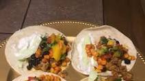 Street Taco with Mango Salsa Street Taco with Mango Salsa