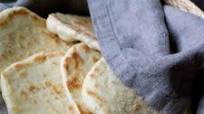 Pan pita casero Pan pita casero