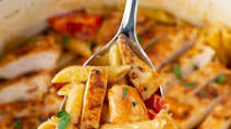 One Pot Creamy Cajun Chicken Alfredo One Pot Creamy Cajun Chicken Alfredo