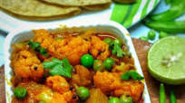 Aloo Gobhi Matar masala