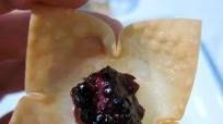 Strawberry Bruschetta and Brie and Blackberry Wontons Strawberry Bruschetta and Brie and Blackberry Wontons