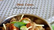Indian Paneer Pindi Chana (Chole) Masala Indian Paneer Pindi Chana (Chole) Masala