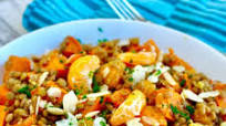 Mediterranean Lentil and Sweet Potato Salad Mediterranean Lentil and Sweet Potato Salad