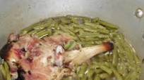 Ham bone green beans Ham bone green beans