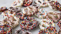 Chocolate-Covered Pretzels Chocolate-Covered Pretzels