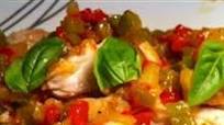 Baked Snapper with Chilies, Ginger and Basil Baked Snapper with Chilies, Ginger and Basil