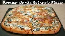 Roasted Garlic White Sauce Pizza Roasted Garlic White Sauce Pizza