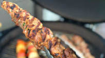 Pork Tenderloin Souvlaki with Tzatziki Sauce Pork Tenderloin Souvlaki with Tzatziki Sauce