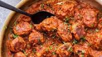 Skillet Chicken Tikka Masala Meatballs Skillet Chicken Tikka Masala Meatballs