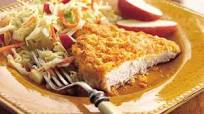 Oven-Fried Pork Cutlets with Apple Slaw Oven-Fried Pork Cutlets with Apple Slaw