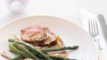 Roast Pork and Asparagus with Mustard Vinaigrette Roast Pork and Asparagus with Mustard Vinaigrette
