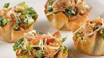 Caesar Salad Cups Caesar Salad Cups