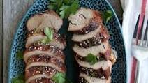 Crockpot Cherry Balsamic Glazed Pork Tenderloin Crockpot Cherry Balsamic Glazed Pork Tenderloin