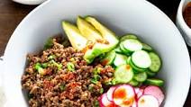 Korean Ground Beef and Rice Bowls Korean Ground Beef and Rice Bowls