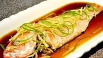 Steamed Fish with Scallions and Ginger Steamed Fish with Scallions and Ginger