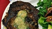Chili-Rubbed Ribeye Steak with Maple-Bourbon Butter Recipe Chili-Rubbed Ribeye Steak with Maple-Bourbon Butter Recipe