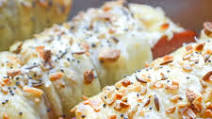 Cheesy Everything Dogs in a Blanket Cheesy Everything Dogs in a Blanket