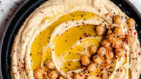 5-Ingredient Easy Garlic Hummus 5-Ingredient Easy Garlic Hummus