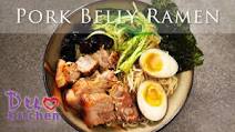 Pork Belly Ramen Noodle Bowl Pork Belly Ramen Noodle Bowl