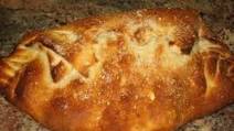 Sausage and Pepperoni Cheese Stuffed Calzone Sausage and Pepperoni Cheese Stuffed Calzone