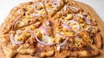 BBQ Chicken Einkorn Pizza Flatbread BBQ Chicken Einkorn Pizza Flatbread