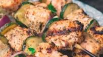 Mediterranean Salmon Kabobs Mediterranean Salmon Kabobs