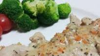 Pork Tenderloin with Creamy Herb Sauce Pork Tenderloin with Creamy Herb Sauce