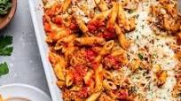 Vegan Baked Penne Pasta Vegan Baked Penne Pasta