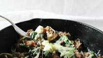 Low Carb No Noodle Lasagna Skillet For One Low Carb No Noodle Lasagna Skillet For One