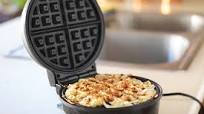 Cheesy Cauliflower Waffles Cheesy Cauliflower Waffles