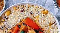 Egyptian Khalta Rice with Hawaij Root Vegetable Stew Egyptian Khalta Rice with Hawaij Root Vegetable Stew