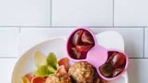 Kid friendly baked turkey & pork meatballs Kid friendly baked turkey & pork meatballs