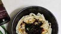 Spring Onion Sauce Noodle Salad Spring Onion Sauce Noodle Salad