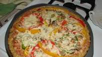 Vegetarian - Rice Crust Pizza Vegetarian - Rice Crust Pizza