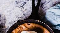 Chocolate Chunk Skillet Cookie with Vanilla Ice Cream Chocolate Chunk Skillet Cookie with Vanilla Ice Cream