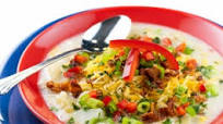 Loaded Potato Leek Chowder Loaded Potato Leek Chowder