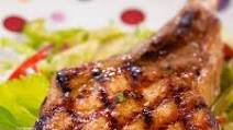 Grilled Pork Chops with Apple Slaw Grilled Pork Chops with Apple Slaw
