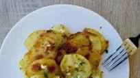 Yiayias Greek Scalloped Potatoes with Feta Cheese Yiayias Greek Scalloped Potatoes with Feta Cheese