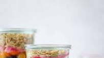 Greek Orzo Salad in a Jar Greek Orzo Salad in a Jar