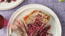 Pork chops with braised cabbage Pork chops with braised cabbage