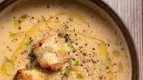 Roasted Cauliflower & White Bean Soup Roasted Cauliflower & White Bean Soup
