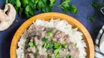 Keto Instant Pot Beef Stroganoff (Whole30, nut-free, dairy-free) Keto Instant Pot Beef Stroganoff (Whole30, nut-free, dairy-free)